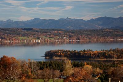 Tutzing, Starnberger See-stock-foto