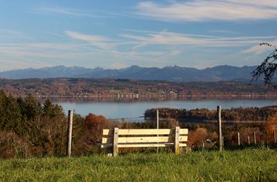 Tutzing, Starnberger See-stock-foto
