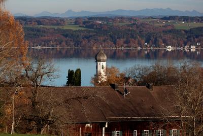 Tutzing, Starnberger See-stock-foto