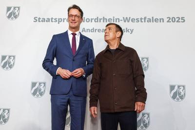 Hendrik W?st,Andreas Gursky-stock-foto