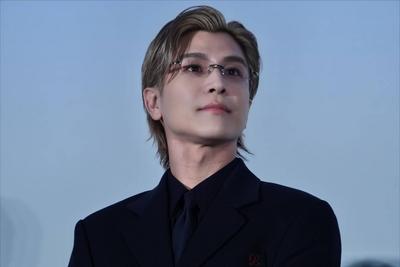 TOKYO, JAPAN - NOVEMBER 04: Actor Takanori Iwata attends the Q&A session of film Blonde during the 38th Tokyo Internatio-stock-foto