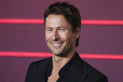 Glen Powell-stock-foto