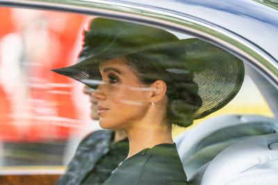 Entertainment Bilder des Tages . 19/09/2022. London, United Kingdom. Meghan Markle at the State Funeral of Queen Elizab-stock-foto