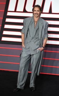 The Running Man UK Premiere-stock-foto