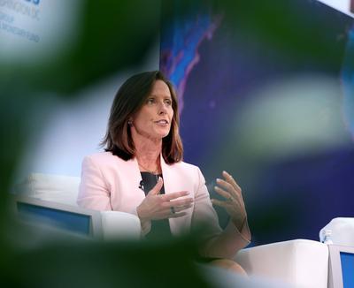 IMF and World Bank annual meetings at the IMF headquarters in Washington, DC, USA. - 16 October 2025-stock-foto