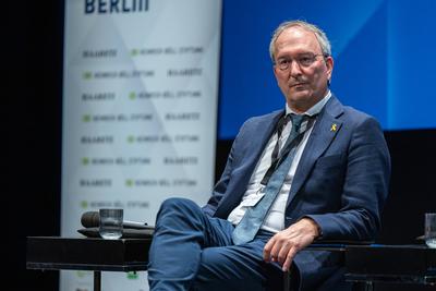 Haaretz Konferenz Berlin-stock-foto