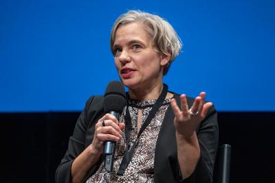 Haaretz Konferenz Berlin-stock-foto