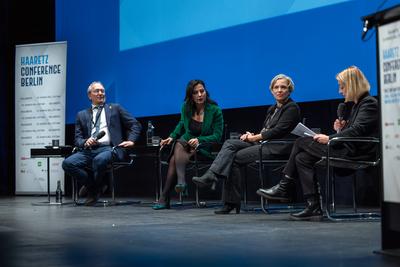 Haaretz Konferenz Berlin-stock-foto