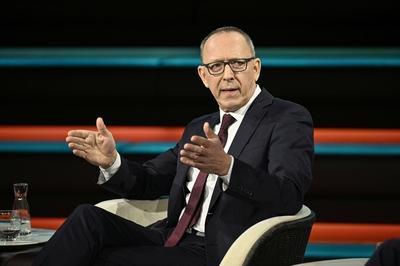 J?rg Urban (Politiker) 01/25 her J?rg Urban am 14. Januar 2025 in Markus Lanz , ZDF TV Fernsehen Talkshow Talk Show Deut-stock-foto