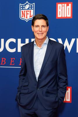 Empfang - BILD NFL TOUCHDOWN BERLIN --stock-foto