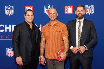 Empfang - BILD NFL TOUCHDOWN BERLIN --stock-foto