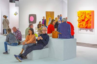 Kunstmesse art cologne-stock-foto