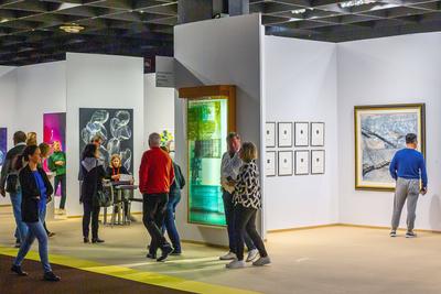 Kunstmesse art cologne-stock-foto