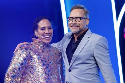 Barbara Becker und Matthias Opdenh?vel-stock-foto