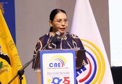 SIMULACRO REFERÉNDUM Y CONSULTA POPULAR-stock-foto