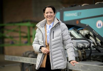 Ministerin Gori?en (CDU/ Ministerin f?r Landwirtschaft und Verbraucherschutz NRW-stock-foto