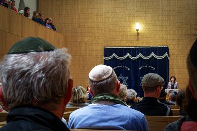 Politik Gewalt Judenverfolgung-stock-foto