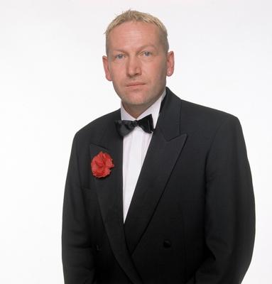 MATTHIAS HOLTMANN MATTHIAS HOLTMANN in einer einer Studioaufnahme zu Tatort Bienzle und der Cham-stock-foto