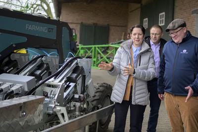 Ministerin Gori?en (CDU/ Ministerin f?r Landwirtschaft und Verbraucherschutz NRW-stock-foto