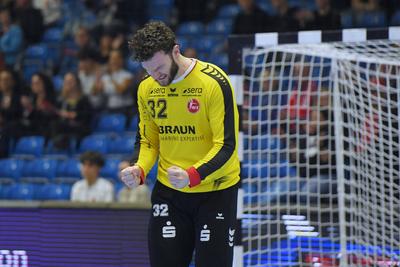 GER,  MT Melsungen - FTC-Green Collect, Handball, EHF Maenner, Group Matches, Saison 2025/2026, 11.11.2025-stock-foto