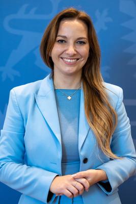 11.11.2025, Kiel, Landesregierung in Schleswig-Holstein. Wechsel an der Spitze von zwei Ministerien. Innenministerin Sab-stock-foto