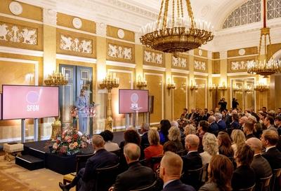 Launch of the Financially Healthy Netherlands Foundation at Noordeinde Palace, Den Haag, The Netherlands-stock-foto