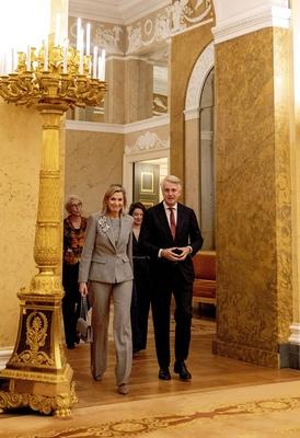 Launch of the Financially Healthy Netherlands Foundation at Noordeinde Palace, Den Haag, The Netherlands-stock-foto