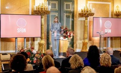 Launch of the Financially Healthy Netherlands Foundation at Noordeinde Palace, Den Haag, The Netherlands-stock-foto