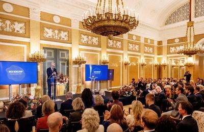 Launch of the Financially Healthy Netherlands Foundation at Noordeinde Palace, Den Haag, The Netherlands-stock-foto