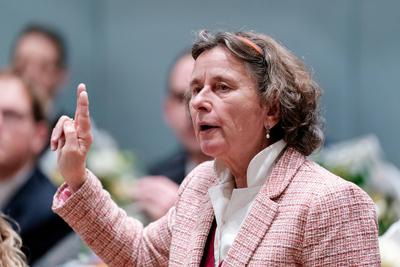 2025-11-12 Dutch Tweede Kamer New members take an oath or make a promise-stock-foto