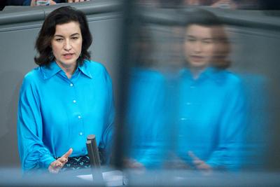 Deutscher Bundestag, 40. Plenarsitzung-stock-foto