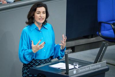 Deutscher Bundestag, 40. Plenarsitzung-stock-foto