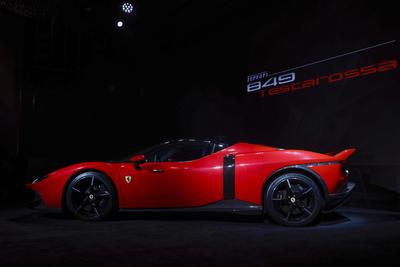 Ferrari unveils its most powerful production model, the 849 Testarossa in South Korea-stock-foto