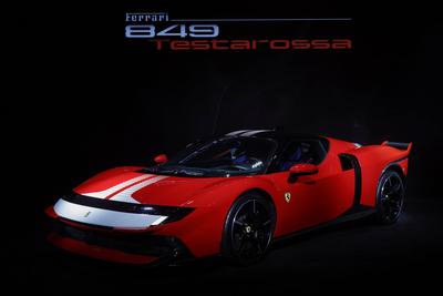 Ferrari unveils its most powerful production model, the 849 Testarossa in South Korea-stock-foto