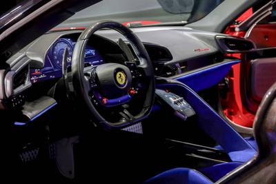 Ferrari unveils its most powerful production model, the 849 Testarossa in South Korea-stock-foto