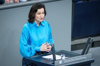 Deutscher Bundestag, 40. Plenarsitzung-stock-foto