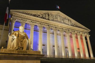 Tenth Anniversary Of The Bataclan Terror Attack Is Marked In Paris-stock-foto
