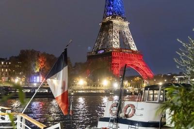 Tenth Anniversary Of The Bataclan Terror Attack Is Marked In Paris-stock-foto