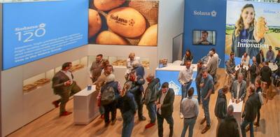 Agri Technica 2025 in Hannover - Messegel?nde 2025 - hier am 12.11.2025. Fa. Solana Kartoffelz?chtung *** Agri Technica-stock-foto