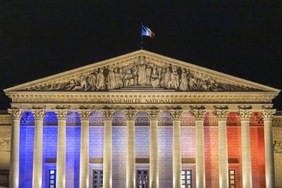 Tenth Anniversary Of The Bataclan Terror Attack Is Marked In Paris-stock-foto