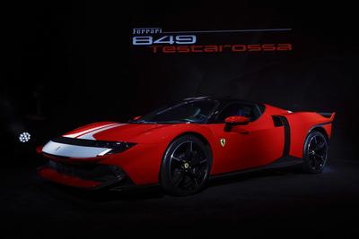 Ferrari unveils its most powerful production model, the 849 Testarossa in South Korea-stock-foto