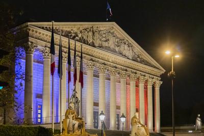 Tenth Anniversary Of The Bataclan Terror Attack Is Marked In Paris-stock-foto