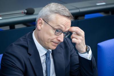 Deutscher Bundestag, 40. Plenarsitzung-stock-foto