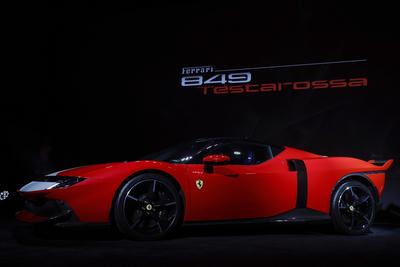 Ferrari unveils its most powerful production model, the 849 Testarossa in South Korea-stock-foto