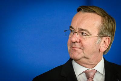 Berlin, Pressestatements nach dem Group of Five Treffen im BMVg-stock-foto