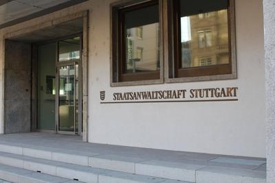 Stuttgart Justiz Die Staatsanwaltschaft Stuttgart hat Anklage erhoben gegen Juergen Rudloff Bordell-stock-foto