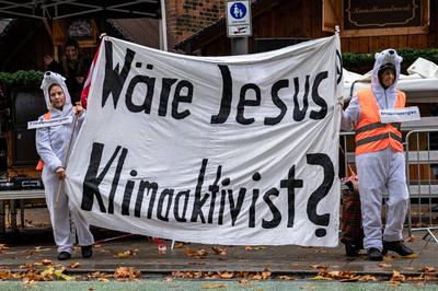 Deutschland: Hamburg, M?nckebergstra?e, Fridays for Future, 14.11.2025, Klimastreik, globaler Klimastreik, 16. globaler-stock-foto