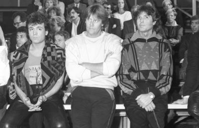 v li Nino de Angelo Howard Carpendale und Chris Roberts 12 84 vZ Nino de Angelo Howard Carpendal-stock-foto