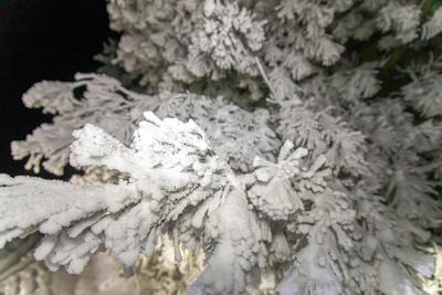 Schnee, Schneeverwehungen und Frost: Winter hat Deutschland weiterhin fest im Griff / Minus 6 Grad und verschneite Landschaft auf dem Fichtelberg in Sachsen / Neuschnee auch in den westlichen Mittelgebirgen und an den Alpen-stock-foto