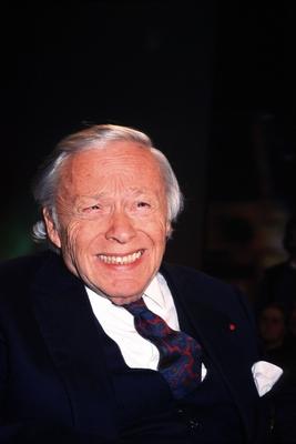 21/ Portrait 98: Heinz Berggruen, Museumsgr?nder, M?zen mit Heimatliebe, Kunstsammler, Kunstliebhaber, Kunstm?zen, F?rde-stock-foto